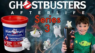 Ghostbusters Afterlife Mini-Puft Surprise Series 3 Blind Bag Toy Opening! Stay Puft Marshmallow Man