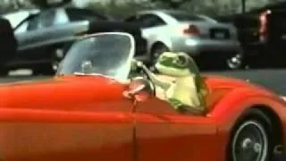 Geico Gecko Driving Car