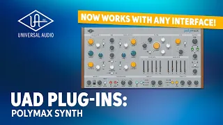 Universal Audio UAD PolyMAX Synth Plug-in Demo