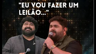 Cesar Menotti e Fabiano cantam Leilão | FAUSTÃO NA BAND