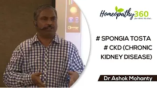 # SPONGIA TOSTA # CKD chronic kidney disease - Dr Ashok Mohanty