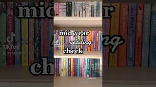 Mid-year reading check #midyearbookfreakouttag #romancebooks #booktag #booktok #booktube #reading