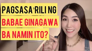 PAG SASA RILI  NG BABAE | CHERRYL TING