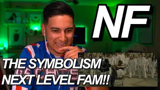 NF - LEAVE ME ALONE VIDEO REACTION!! | THE SYMBOLISM CRAZY!!!