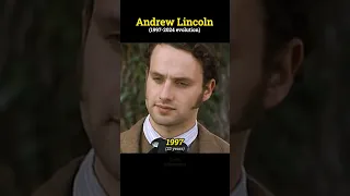 Andrew Lincoln evolution (1997-2024) 🎬✨️ #andrewlincoln #throwback #thewalkingdead