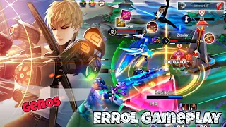 Errol / Genos Slayer Lane Pro Gameplay | New Best Build | Arena of Valor Liên Quân mobile CoT