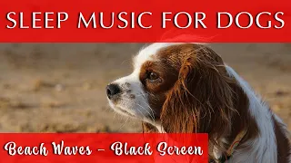 Beach Waves for Dog Sleep [432 Hz With Dark Screen]