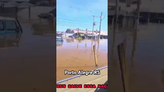 Situação das agências de veículos em Porto Alegre, todas inundadas.