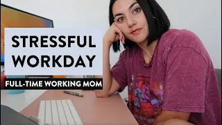 Realistic Day in the Life of a Working Mom + grocery haul!