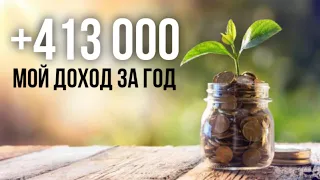 +413 000 за год💰 / Мой пассивный доход на бирже / Сколько я трачу из капитала, а сколько откладываю