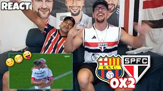 REACT BARCELONA-EQU 0X2 SÃO PAULO - MELHOR ATUAÇÃO DO ANO! QUE VENHA O CHOQUE-REI