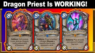 How Strong Is Dragon Priest After Kazakusan Buffs? Voyage to the Sunken City | Hearthstone