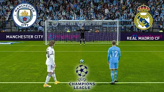 Manchester City VS Real Madrid - Penalty Shootout 2024 | UEFA Champions League | eFootball