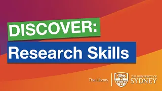 Discover: Research Skills