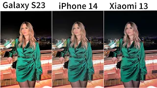Samsung Galaxy S23 vs iPhone 14 vs Xiaomi 13 Camera Test