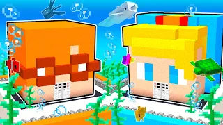 Sbriser vs Krukko BASE SICURA SOTT’ACQUA Su Minecraft!