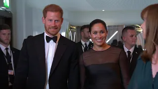 The Royal Arrival of Prince Harry & Meghan Markle at The Lion King European premiere