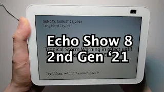 Amazon Echo Show 8 (2021 / 2nd Gen) Unboxing & Review After 1 Week