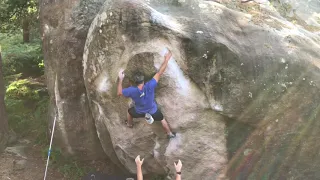 Duroxmanie | 6c | Cuvier Est | FONTAINEBLEAU BOULDERING