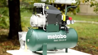 Компрессор metabo basic 250 24 w обзор