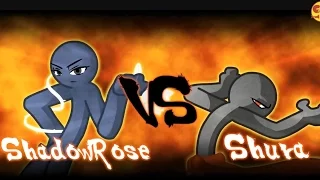 ShadowRose vs Shura (by C3WhiteRose)