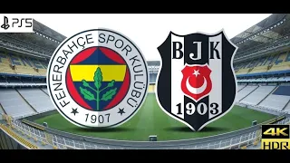 FIFA 22: Fenerbahçe vs Beşiktaş Turkish Super League Derby Gameplay [PS5 4K 60FPS UHD]