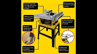 STANLEY SST1801-B1 254MM ( 10" ) 1800W TABLE SAW