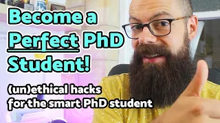 What makes you a perfect PhD student? 5 *hacks* for smart students!