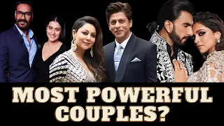 Top 10 Most Powerful Bollywood Couples | Top Rank #trending