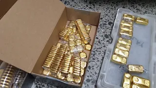 EPIC UN-BOXING 🤯 Millions in Gold Bars! Beautiful Gold Collection | #silversqueeze