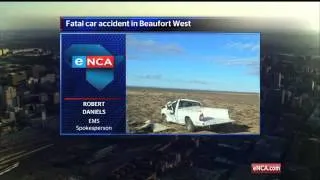 Fatal car accident in Beaufort West