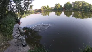 Вываживание крупного карпа/Обрыв снасти/Полная версия ничего не вырезано