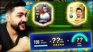 PERECHEA PERFECTA DIN LIGUE 1 - ABEDI PELE & MESSI FAC CUPLU DE VIS IN FIFA 22 DRAFT SPRE GLORIE!!