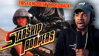 Filmmaker reacts to Starship Troopers (1997) for the FIRST TIME!