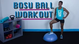 30 Minute BOSU Ball  Cardio Workout for Fat Loss and Strength