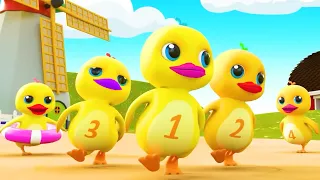 Vịt Con Lông Vàng 🐥 Chú Vịt Nâu 🐣🦆 Một Con Vịt | Liên Khúc Hoạt Hình Thiếu Nhi Vui Nhộn