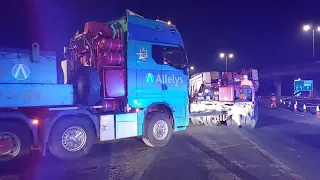 Tilbury to Millbrook Power Station Abnormal Load #Allelys #AllelysHeavyHaulage #heavyhaulage