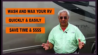 Wash and wax your RV in an hour or less