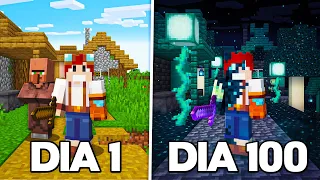 100 DIAS SENDO INFECTADO PELO SCULK DO MINECRAFT - O FILME