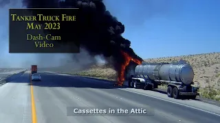 Tanker Truck Fire (I-15 south of Las Vegas) - May 2023