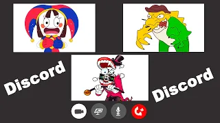 Pomni and Gummigoo Digital Circus characters (Discord meme)