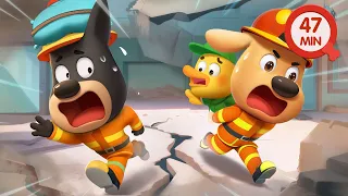 Earthquake Evacuation | Safety Tips for Kids | Kids Cartoon | Police Cartoon | Sheriff Labrador