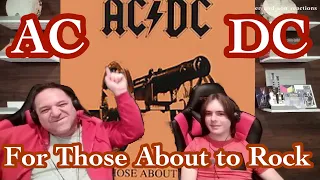 For Those About to Rock (We Salute You) - AC/DC Father and Son Reaction!