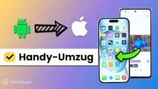 Wechsel von Android zu iPhone | Wie kann ich meine Daten von Android auf iPhone 15/14 übertragen