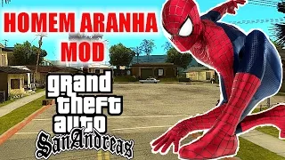 HOMEM ARANHA MOD - GTA San Andreas