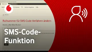 SMS-Code für MeinVodafone aktivieren