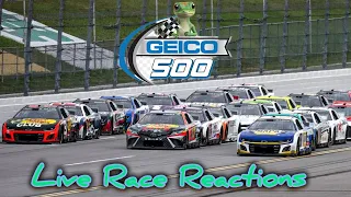 Geico 500 Talladega Live Race Reactions!