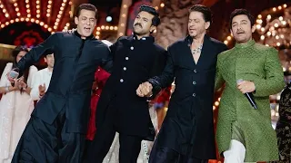 Global Star Ram Charan Salman Khan Shahrukh Khan Aamir Khan Superb Dance | ANANT AMBANI WEDDING