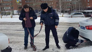 Сотрудники Госавтоинспекции Тольятти оказали помощь молодому водителю
