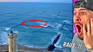 Wenn du VIERECKIGE Wellen siehst, geh SOFORT aus dem Wasser!
